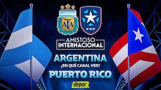 ¿Dónde ver Argentina vs. Puerto Rico vía TyC y Telefe?