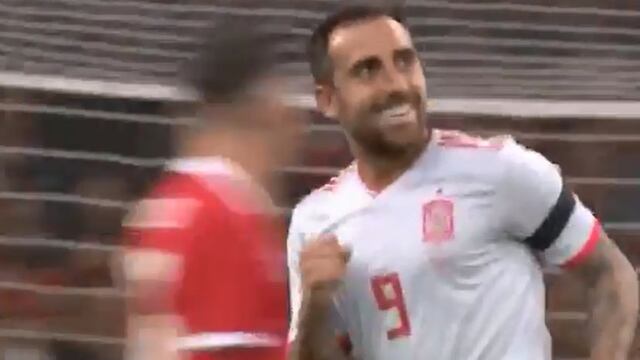 El delantero de moda: golazo de Paco Alcácer con España ante Gales por amistoso en Cardiff [VIDEO]