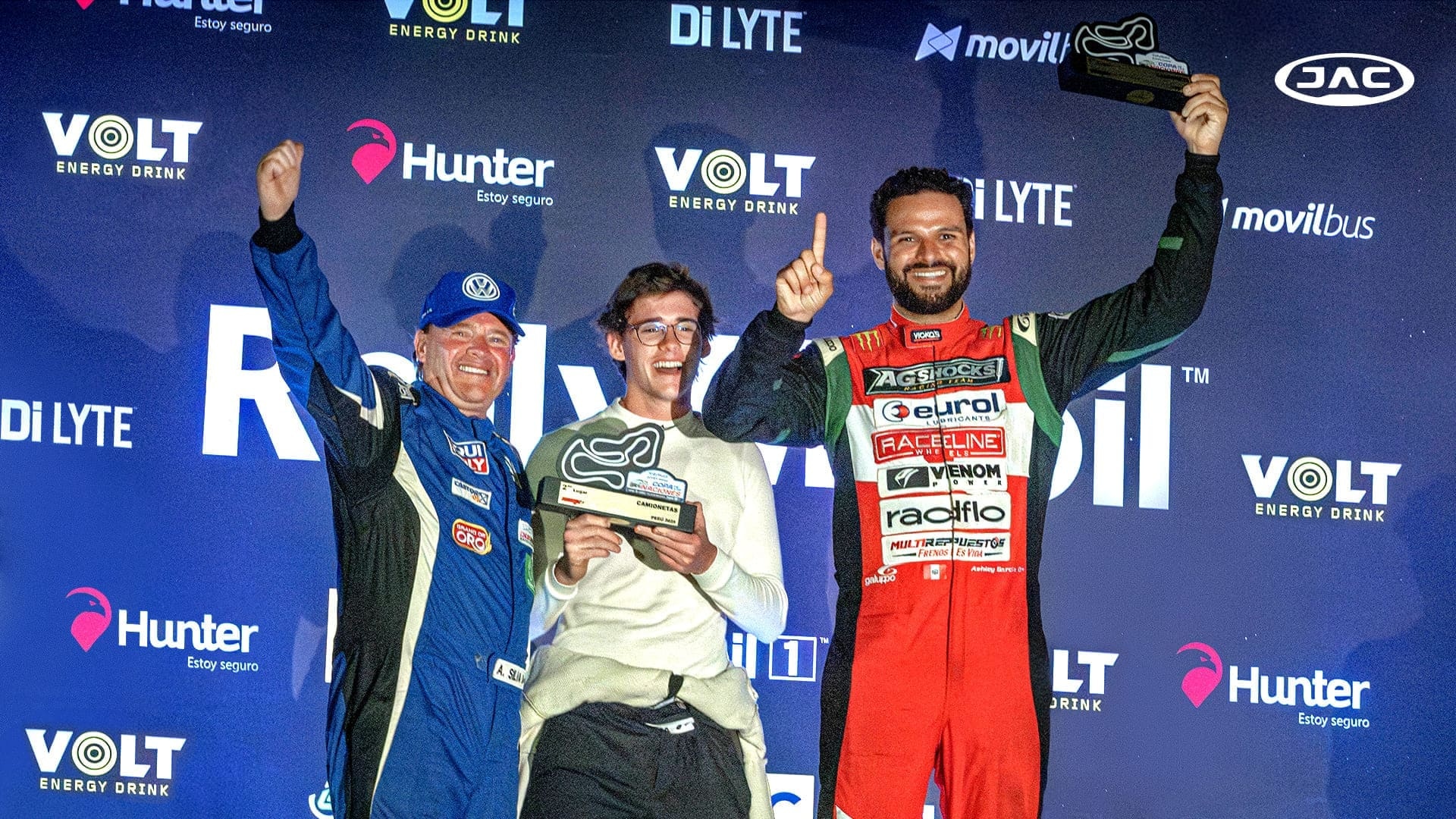 Ashley García ganó el Rally Mobil “Copa de las Naciones” con su JAC T8 PRO y cierra un gran año deportivo.