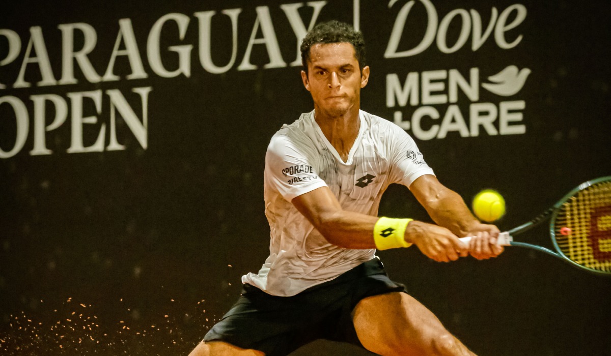 Juan Pablo Varillas avanzó en el Challenger de Asunción. (Foto: @om_visuals)