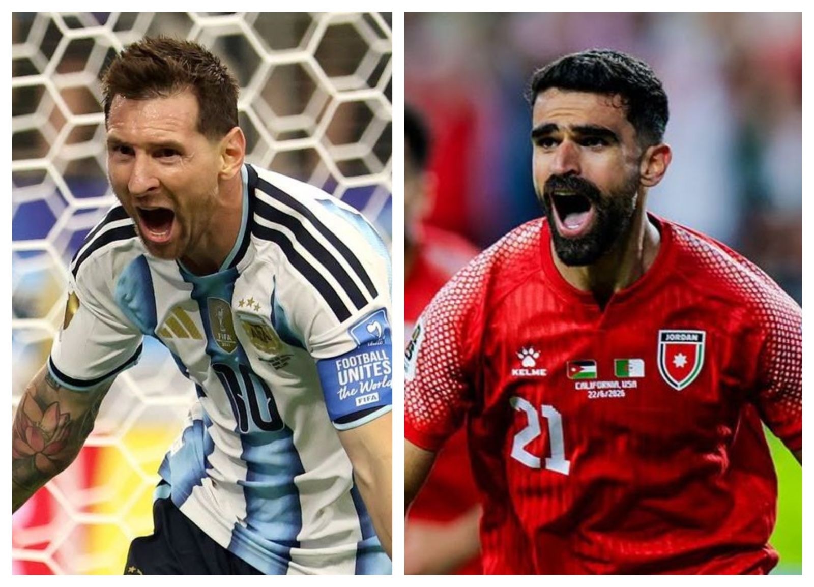 Argentina vs. Jordania se enfrentan por la fecha 3 de la fase de grupos del Mundial 2026. (Foto: AFP)
