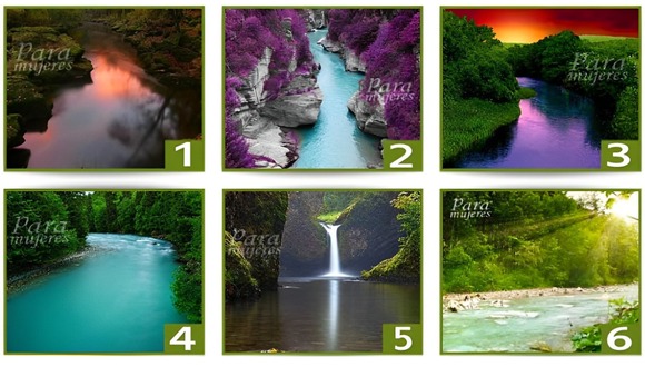 Test visual: elige uno de los ríos en la imagen para saber cuál es tu característica principal (Foto: Namastest).