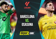 Partido gratis: Barcelona vs. Osasuna EN VIVO vía DIRECTV y Movistar LaLiga en directo online