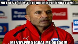 Jorge Sampaoli y los mejores memes por aún no renunciar a la Selección Chile (FOTOS)