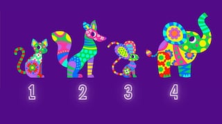 Eligiendo un animal colorido sabrás qué rasgos posee tu verdadera personalidad