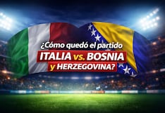 ¿Cómo quedó el partido Italia vs. Bosnia y Herzegovina EN VIVO hoy por repechaje al Mundial 2026? Resultado final en directo