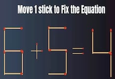 Te daré solo 1 movimiento para que corrijas la ecuación del reto matemático