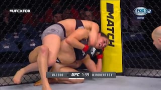 De malas: venezolana Macedo perdió ante Gillian Robertson por sumisión en el UFC Praga [VIDEO]