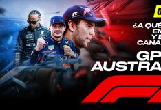 ¿A qué hora inicia GP de Australia y en qué canal de TV verlo?