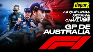 ¿A qué hora inicia GP de Australia y en qué canal de TV verlo?