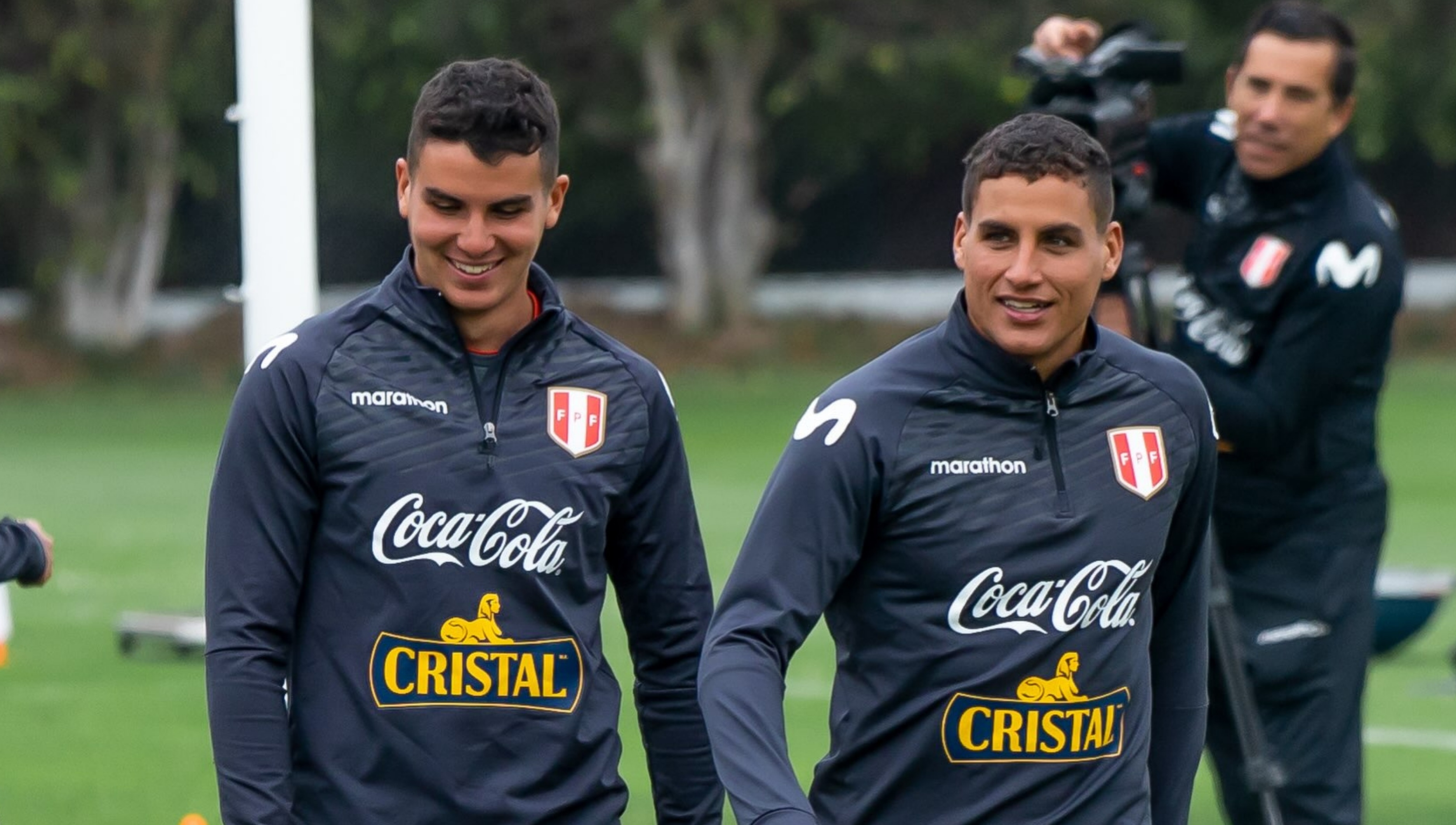 Alexander y Matías Succar con la Selección Peruana. (Foto: FPF)
