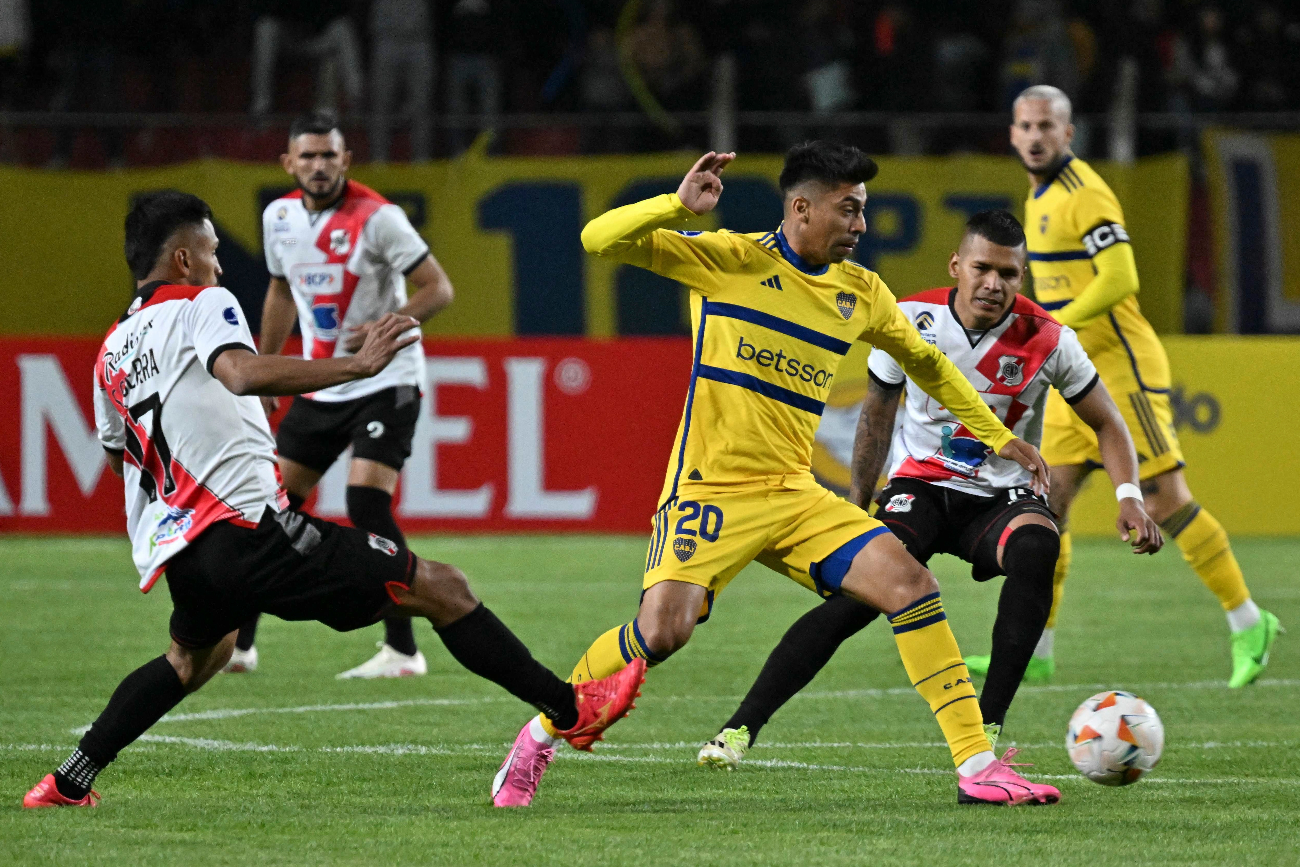 Boca vs. Nacional se miden este miércoles por el inicio de la Copa Sudamericana. (Foto: AFP)