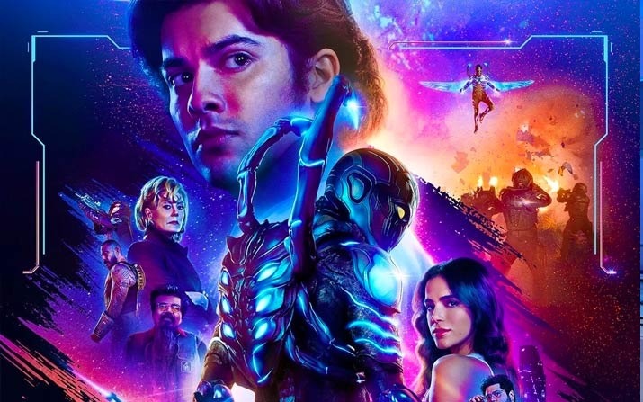 Xolo Maridueña como Jaime Reyes en “Blue Beetle” (Foto: DC)