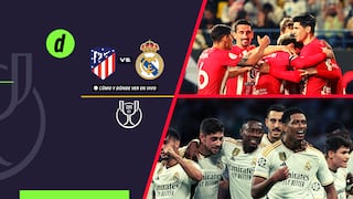 Real Madrid vs. Atlético Madrid: fecha, hora y canales de TV para ver Copa del Rey