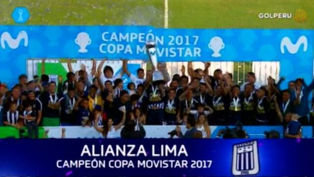 Alianza Lima es campeón: la emoción y el éxtasis al momento de alzar la copa [VIDEO]