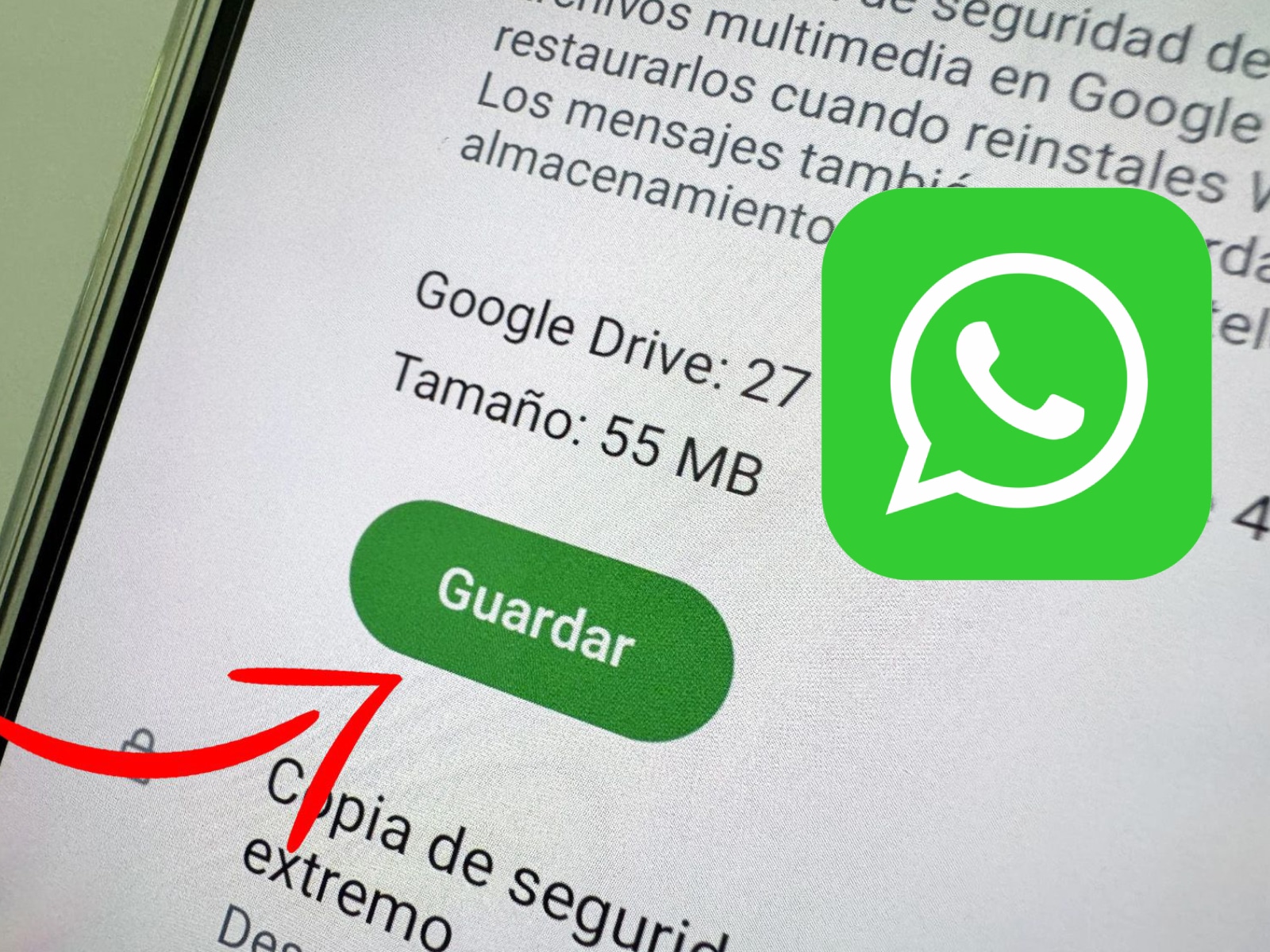 WHATSAPP | Todo lo vas a realizar a través de las configuraciones del aplicativo. (Foto: Depor)