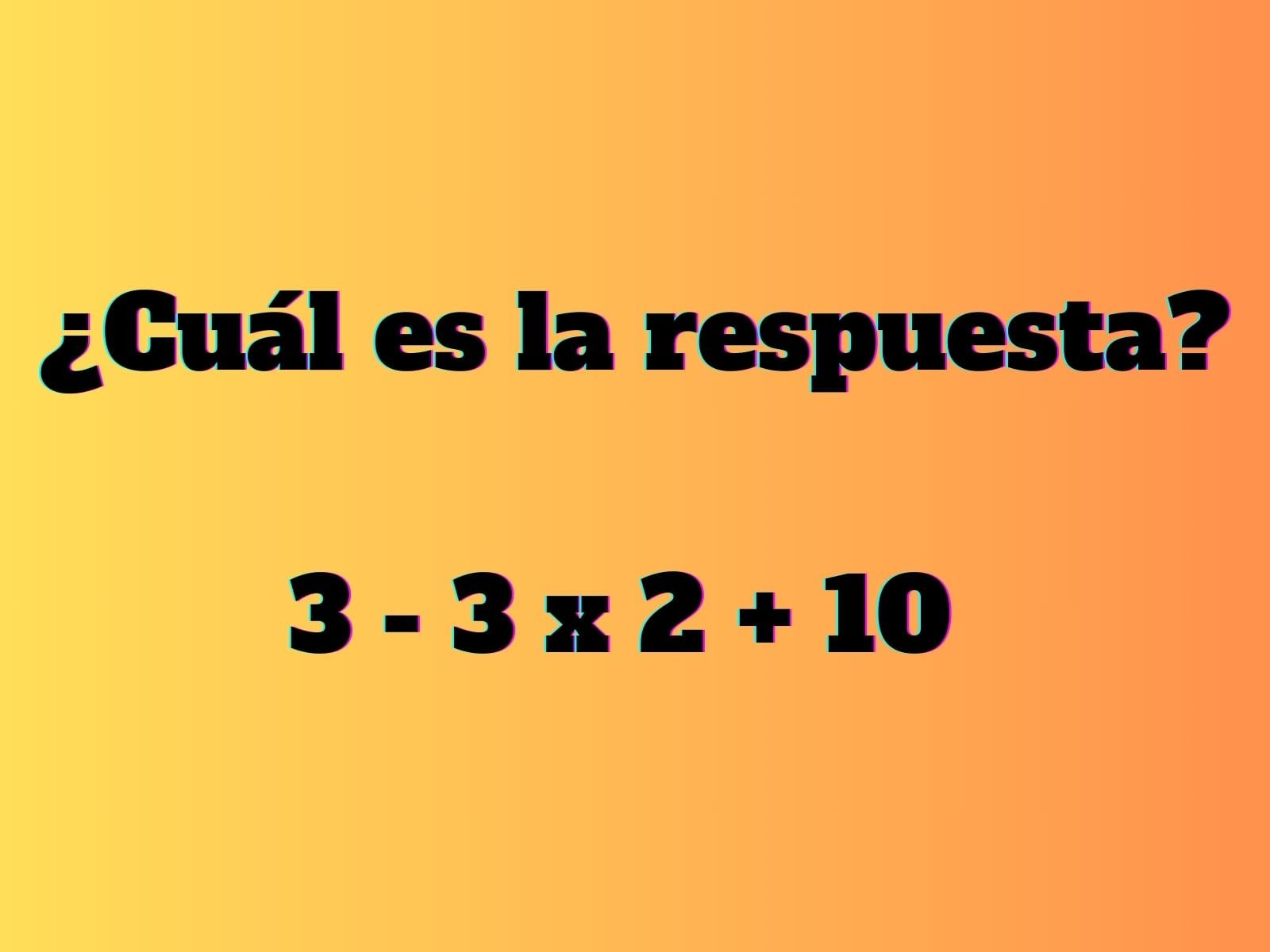 RETO MATEMÁTICO | Pese a que simple vista se visualiza sencillo, muchos usuarios fallaron.