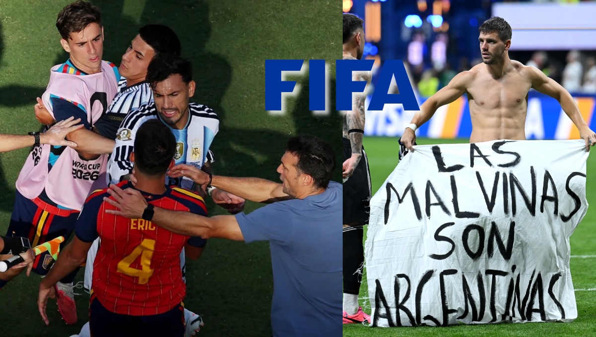 FIFA abrió expediente contra la Selección Argentina por varias polémicas causadas en el Mundial 2026. (Fotos: Getty Images)