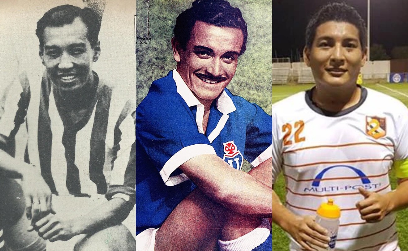 Julio Lores Colán, José Balbuena y Pedro Rodríguez son los únicos peruanos en jugar por otras selecciones. (Foto: Composición)