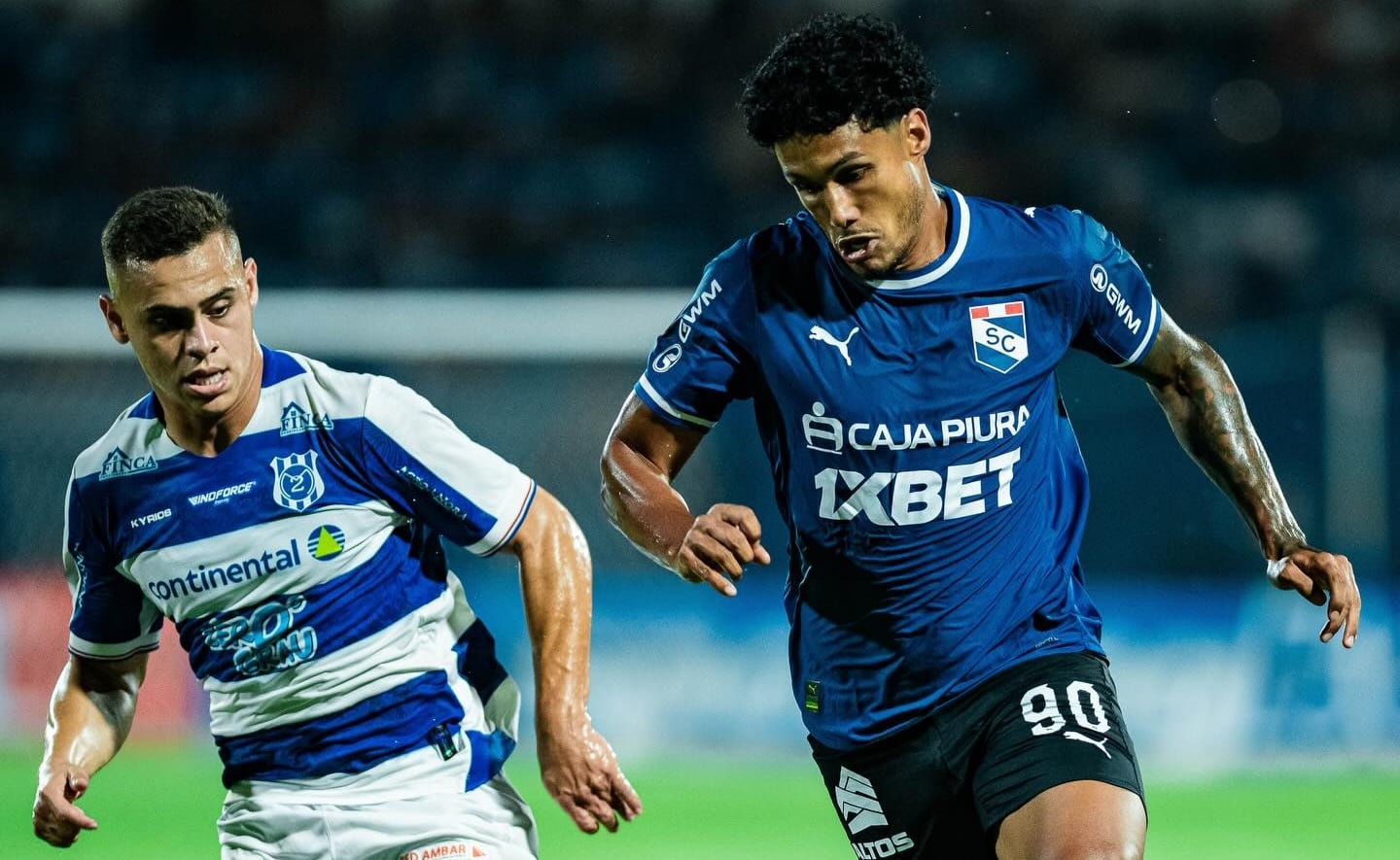 Sporting Cristal y 2 de Mayo igualaron por 2-2 en el partido de ida en Paraguay. (Foto: Sporting Cristal)