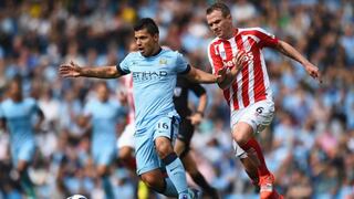 Manchester City igualó 0-0 con el Stoke City por la fecha 28 de la Premier League