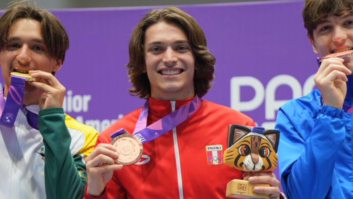 Las primeras 3 medallas para Perú en los Juegos Panamericanos Junior ASU2025 | Foto: COP