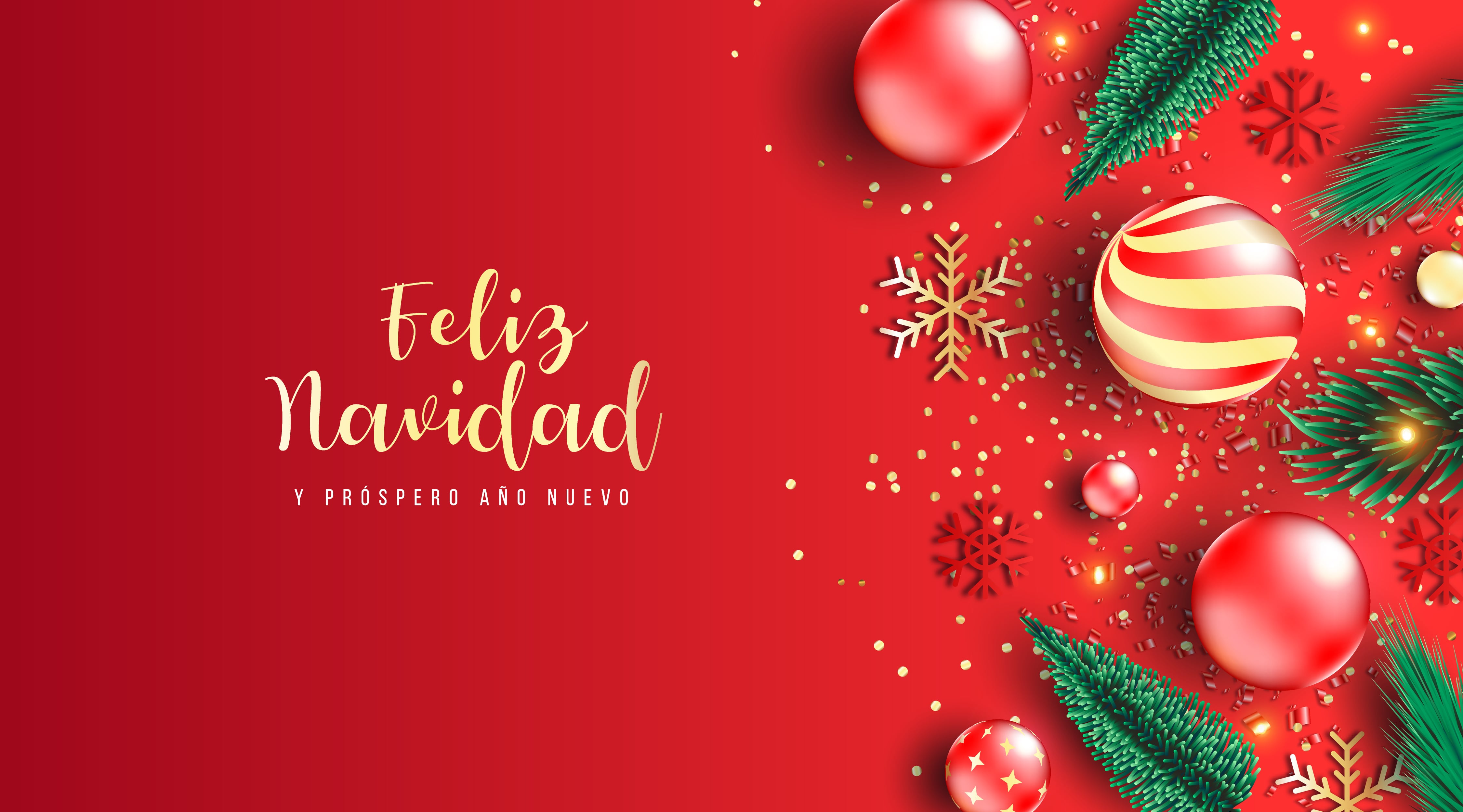 Imágenes de Feliz Navidad para compartir en tus redes sociales (Foto: Freepik).
