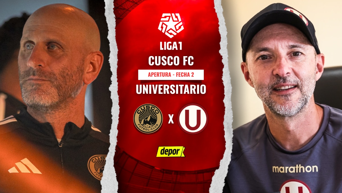 Universitario vs. Cusco FC se enfrentan por la Liga 1 2026. (Diseño: Christian Marlow / Depor)