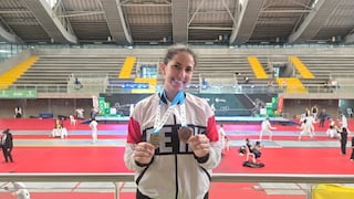María Luisa Doig conquista el Sudamericano de Esgrima 2025 en Medellín, Colombia