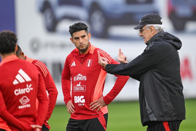 La Selección Peruana entrena en Videna, previo a los duelos ante Colombia y Ecuador por Eliminatorias al Mundial 2026. (Foto: FPF)
