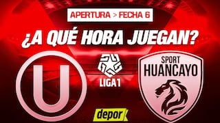 A qué hora juega Universitario vs. Sport Huancayo en el Monumental