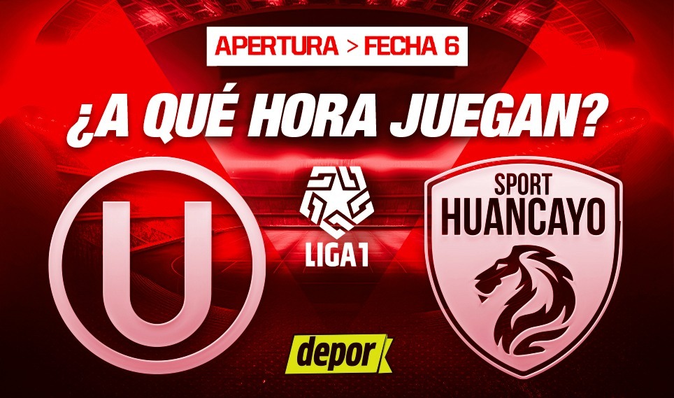 Universitario y Sport Huancayo miden fuerzas por la fecha 6 del Torneo Apertura. (Diseño: Depor).