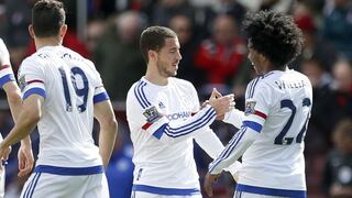 Chelsea ganó 4-1 a Bournemouth por Premier League con dos goles de Hazard