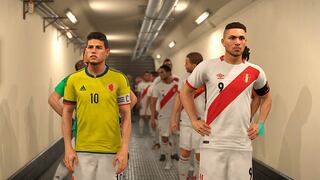 PES 2018: así se ve el Perú vs. Colombia en el videojuego de Konami [FOTOS]