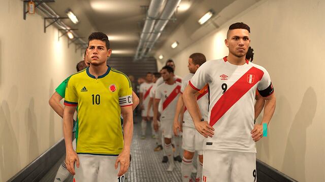 PES 2018: así se ve el Perú vs. Colombia en el videojuego de Konami [FOTOS]