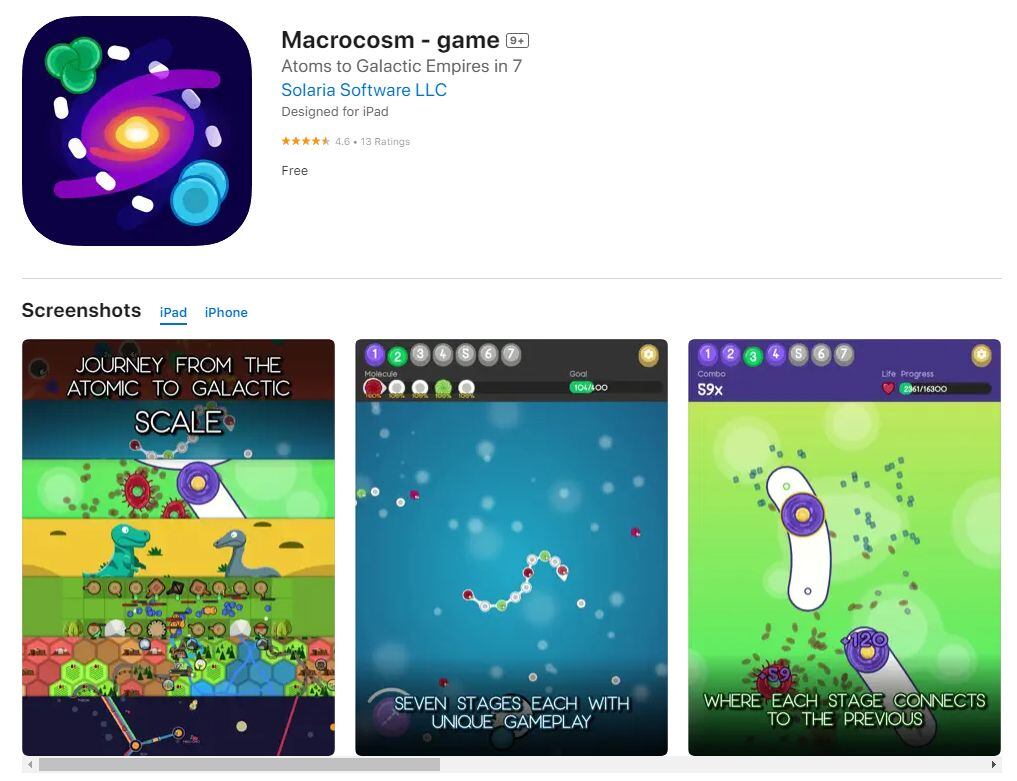 Juegos disponibles en App Store