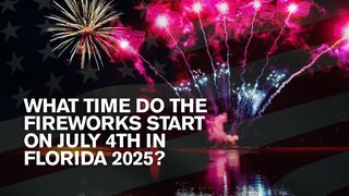 ▷ What time do fireworks start in Florida? When and how to watch on Fourth of July