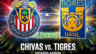 ¿En qué canal transmiten Chivas de Guadalajara vs. Tigres UANL por la Liga MX 2026?
