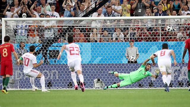 Puso el suspenso: Karim Ansarifard anotó de penal para Irán y decretó el empate ante Portugal [VIDEO]