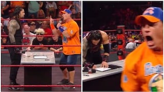 ¡Es oficial! John Cena y Roman Reigns firmaron el contrato en RAW y se enfrentarán en No Mercy [VIDEO]