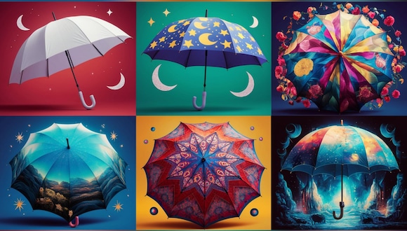Test de personalidad: elige uno de los paraguas en la imagen para descubrir si eres una persona elegante (Foto: Depor).
