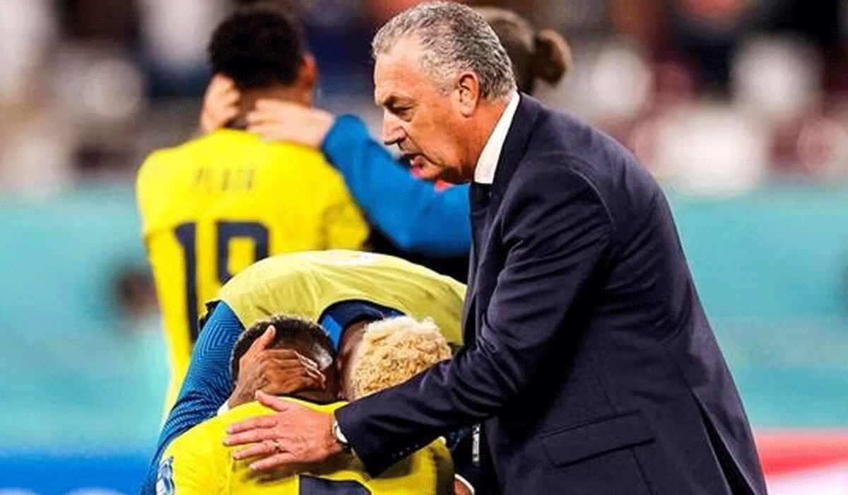 El último equipo que dirigió Gustavo Alfaro fue la Selección de Ecuador (Foto: Agencias)