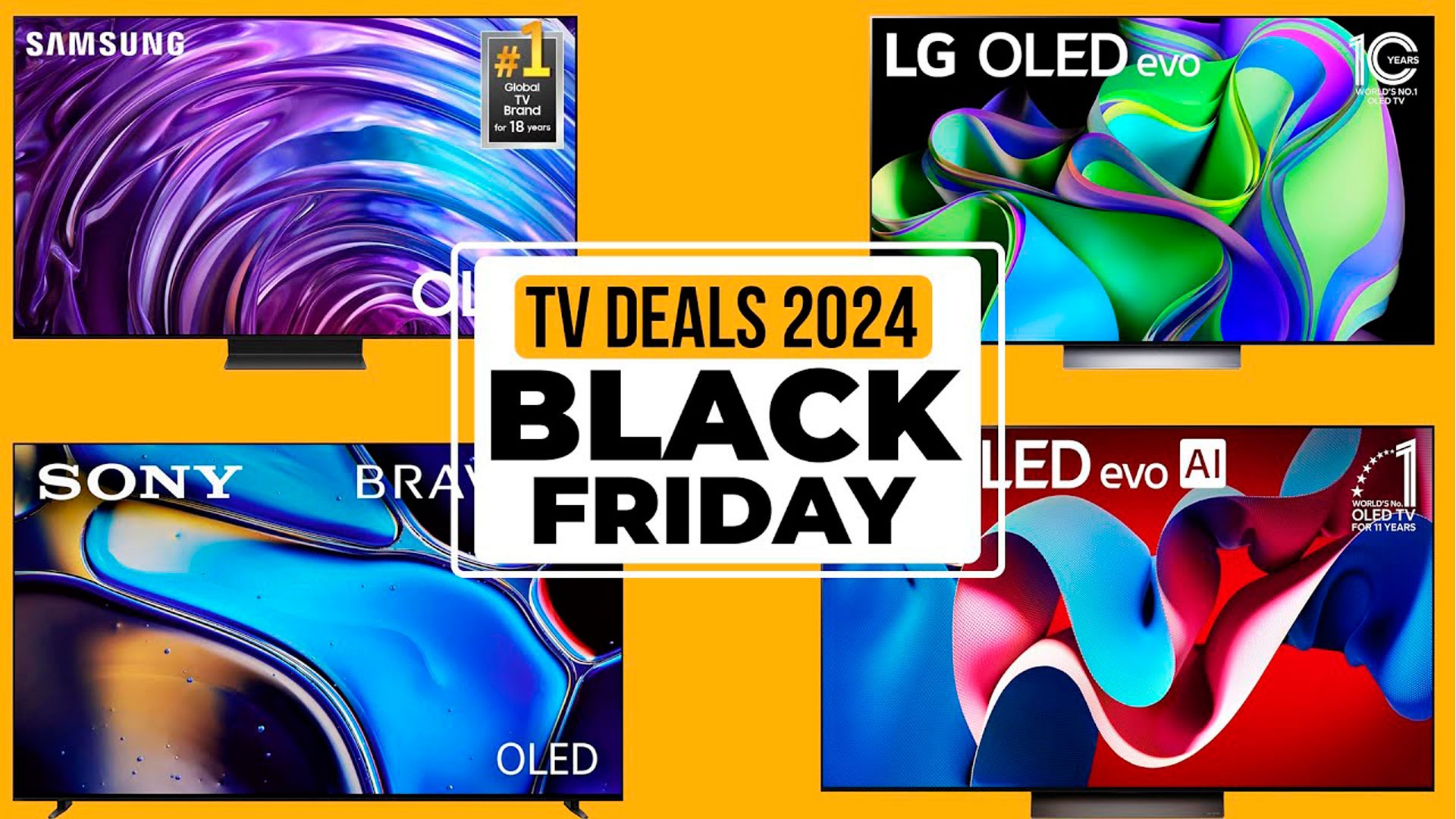 Check out the best deals on OLED and QLED TVs for Black Friday 2024 at shops like Best Buy, Walmart and Amazon. (Photo: True Tech Finds/YouTube)