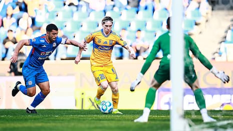 Revisa aquí el resumen del Cruz Azul vs. Tigres (2-1): todos los goles de la Liga MX