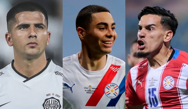 Miguel Almirón es el futbolista más caro del plantel de Paraguay. (Foto: Composición Depor)