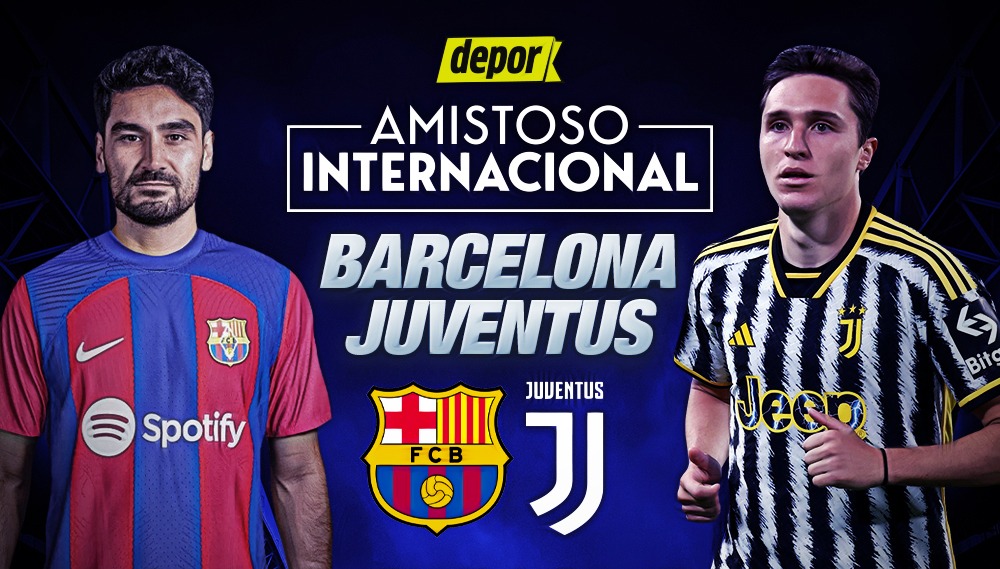 Barcelona y Juventus juegan por el Soccer Champions Tour 2023. (Diseño: Depor)