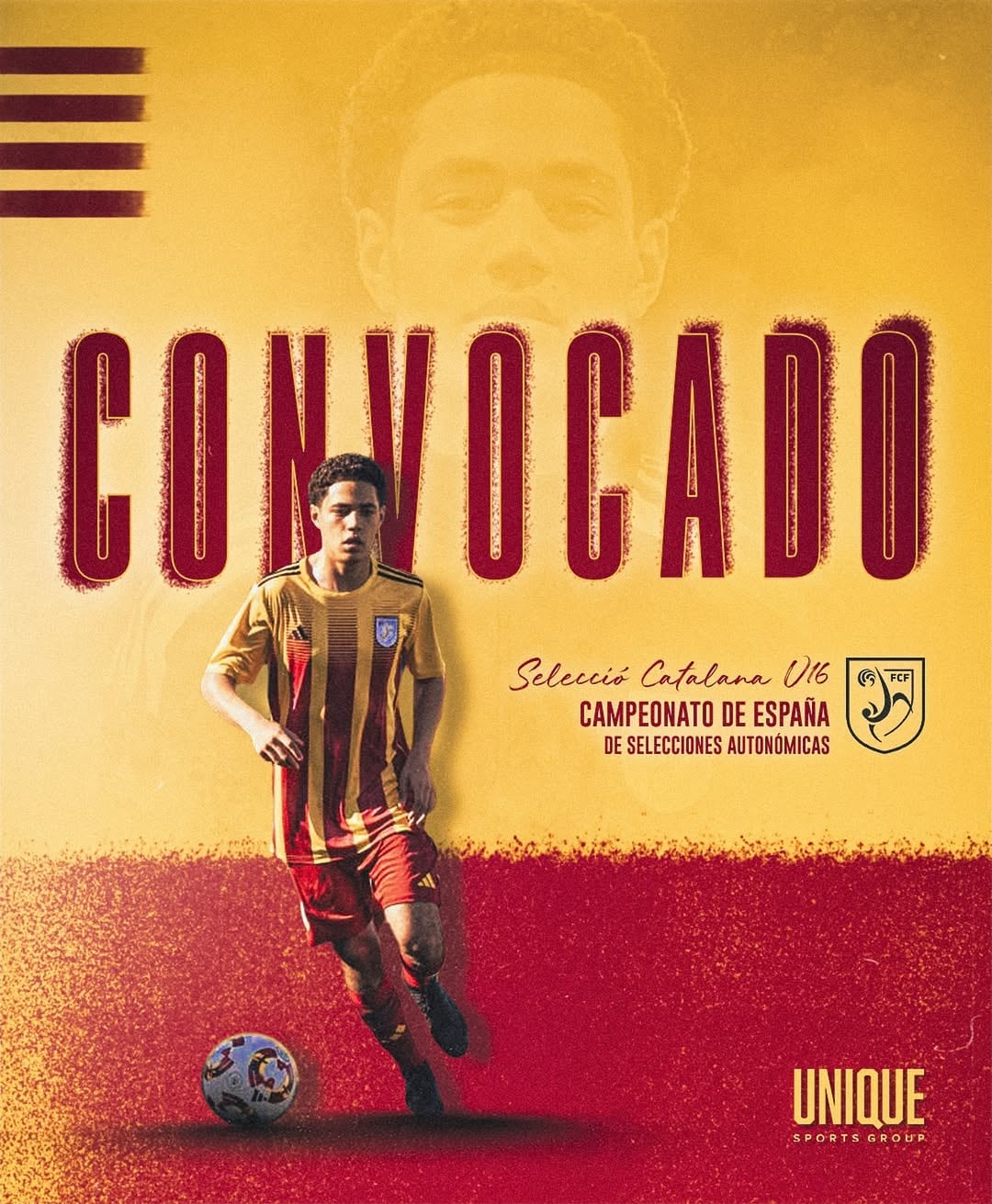 Trallero fue convocado en febrero de este año a la Selección de Cataluña Sub-16. (Foto: Unique Sports)