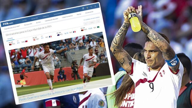 FIFA: "Paolo Guerrero reescribe la historia con humildad"