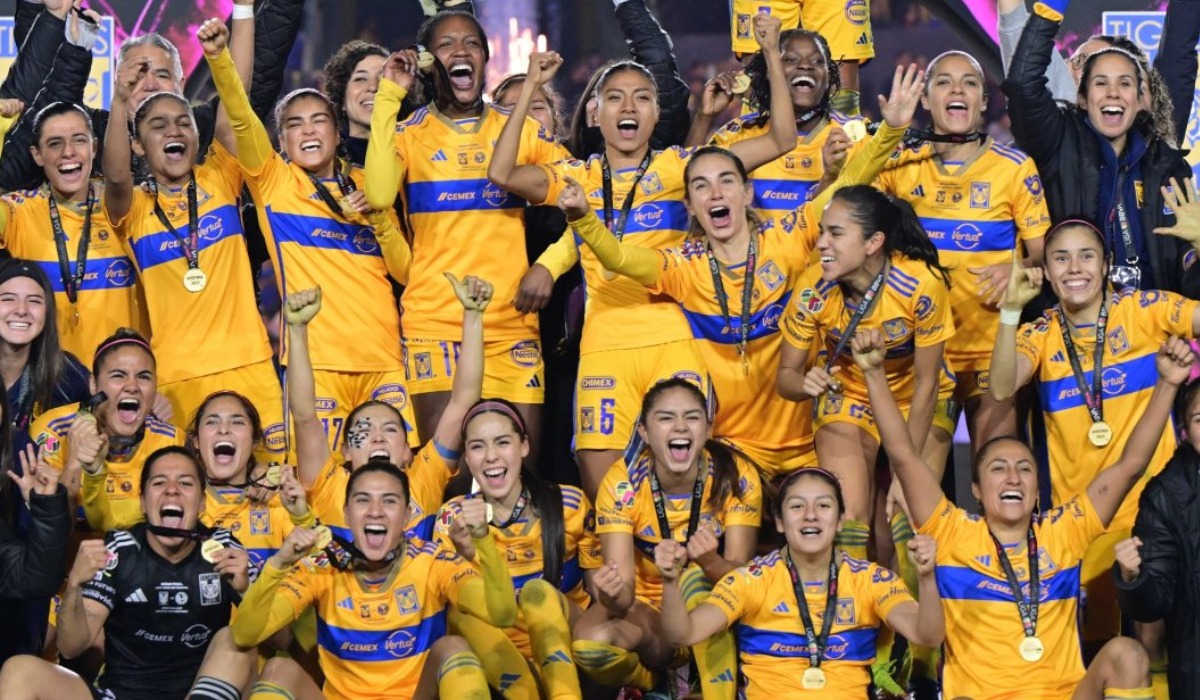 Tigres y América definieron el título de la Liga MX Femenil 2023. (Foto: @TigresFemenil)