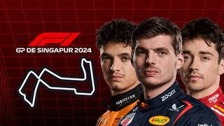 Lando Norris obtiene la victoria en GP Singapur por delante de Verstappen y Piastri